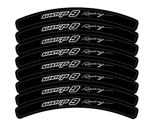 Warp 9 Rim Stickers