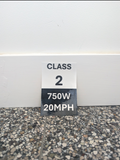 CLASS 2 STICKER (3 pack)