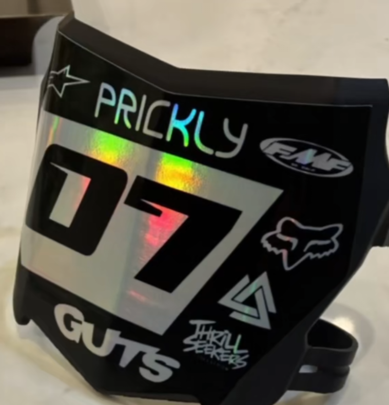 PRE-MADE HOLOGRAPHIC MOTOCUTZ DECAL