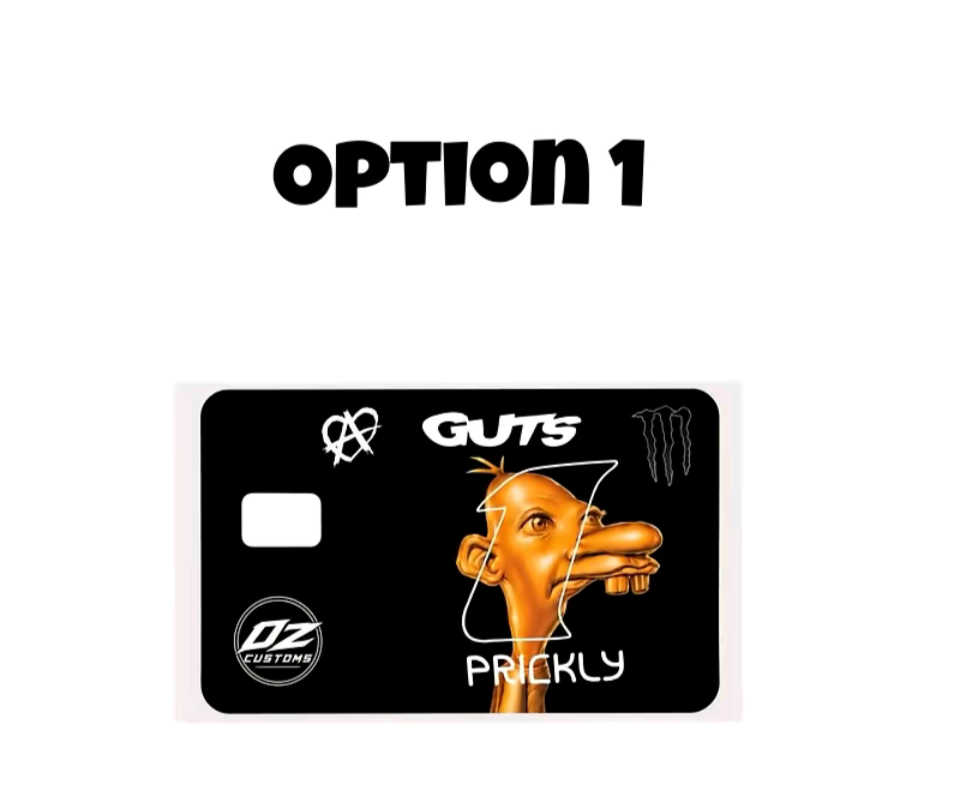 Credit Card Decals