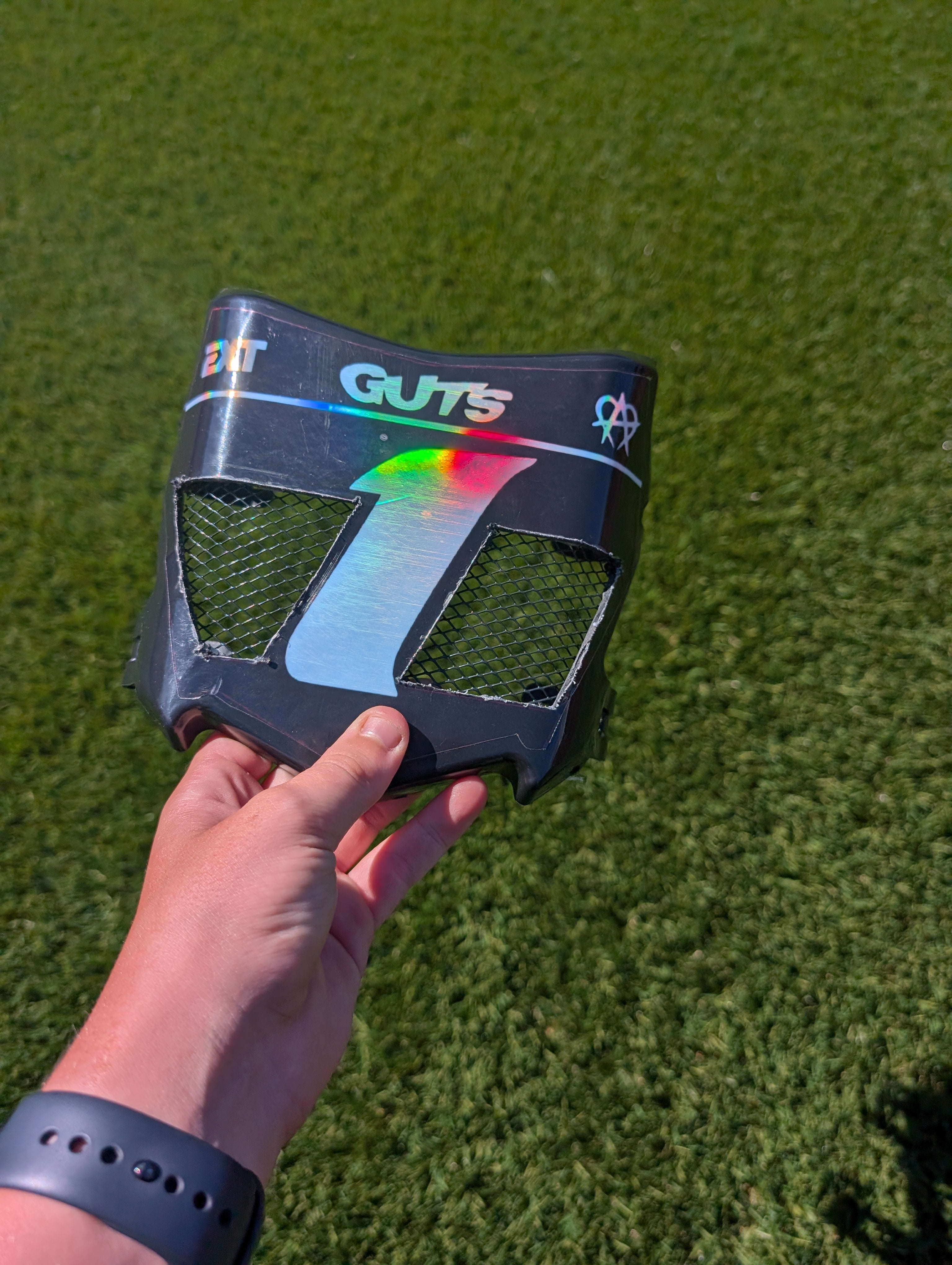 Holographic Vented Plates (limited edition)